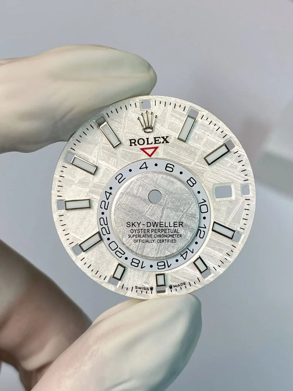 Meteorite dial for Sky-Dweller