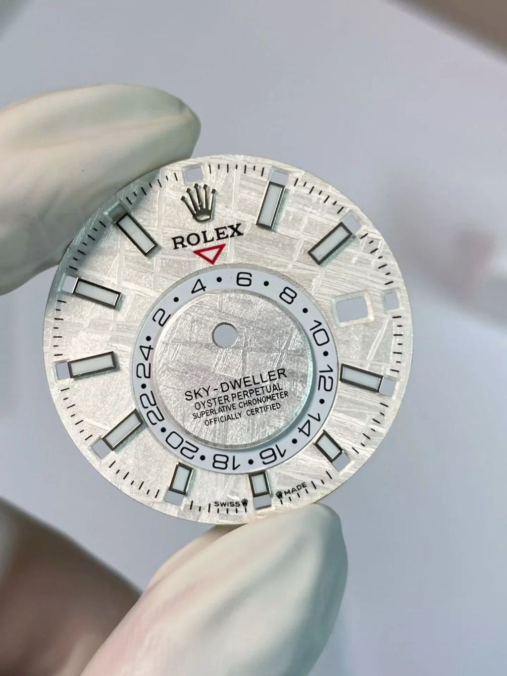 Meteorite dial for Sky-Dweller